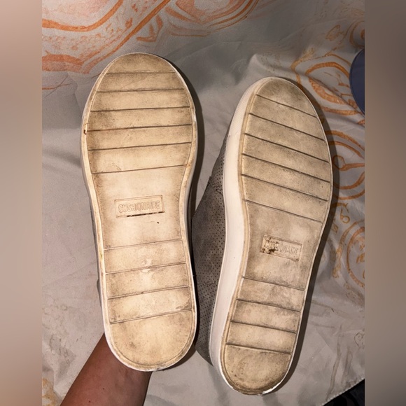 Cushionaire Gray Perforated High-Top Sneakers w/ a Heel - Picture 9 of 9